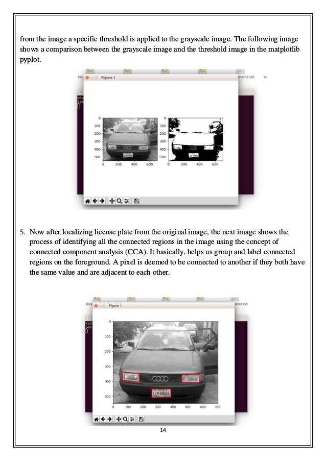 license plate detection opencv